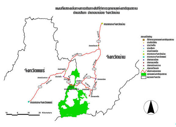 tour khun sathan national park nan 2