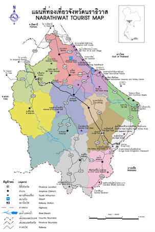 tour map narathiwat 3