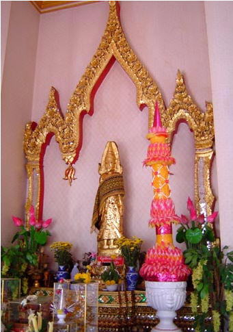pra mea ya shrine sukhothai