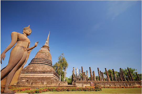 ทัวร์ วัดสระศรี จังหวัดสุโขทัย wad sra sri sukhothai
