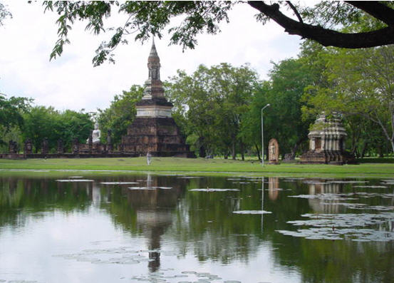 ทัวร์ วัดตระพังเงิน จังหวัดสุโขทัย wad tra pung ngern sukhothai 1