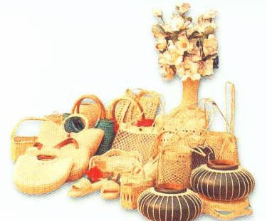 water hyacinth handicraft product uttaradit