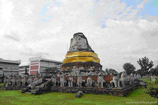 tour-wat-thammigharat-ayutthaya
