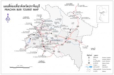 tour map prachin buri 3