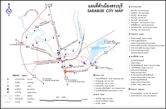 tour map saraburi 2